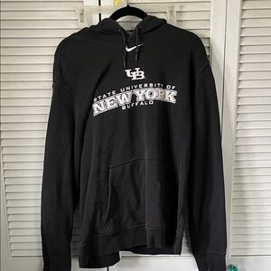 Nike Black University of New York Buffalo Pullover Hoodie
